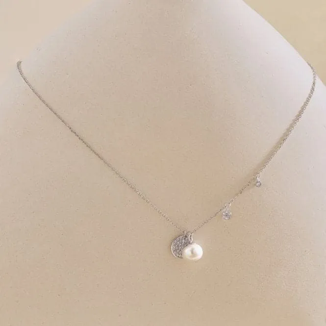 Fresh Water Pearl Disc Necklace ERLN018