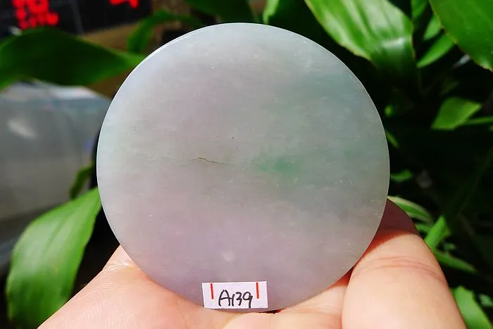 Natural Jade Rough Jadeite Raw (42g,5.2X0.55cm)